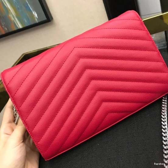 Rep ladies REP WALLET YSL MATELASSÉ CASSANDRE CHAIN 0724